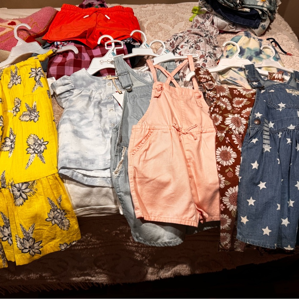 Lot of 5T Assorted Girls Summer Clothing Bundle All NWT